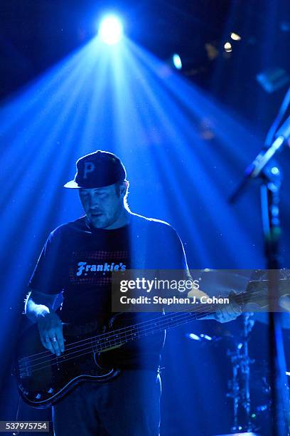 Zachary Carothers of Portugal: The Man performs at KFC YUM! Center on June 3, 2016 in Louisville, Kentucky.