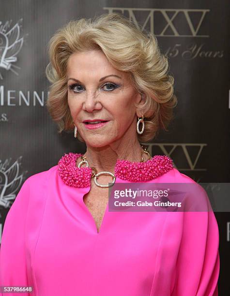 Wynn Resorts Director Elaine Wynn attends FMXV Capri in Las Vegas at Wynn Las Vegas on June 3, 2016 in Las Vegas City.