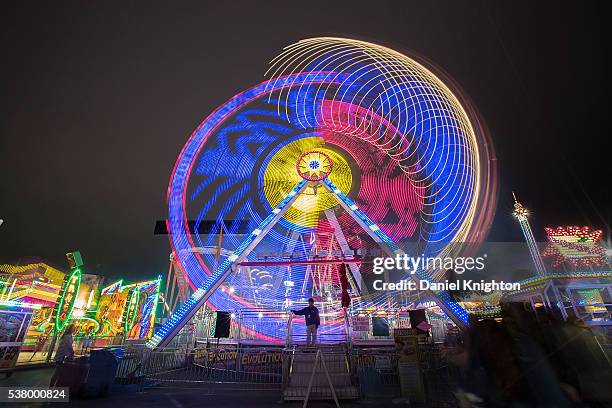 General view of the atmosphere on opening night of the San Diego County Fair at Del Mar Fairgrounds on June 3, 2016 in Del Mar, California.