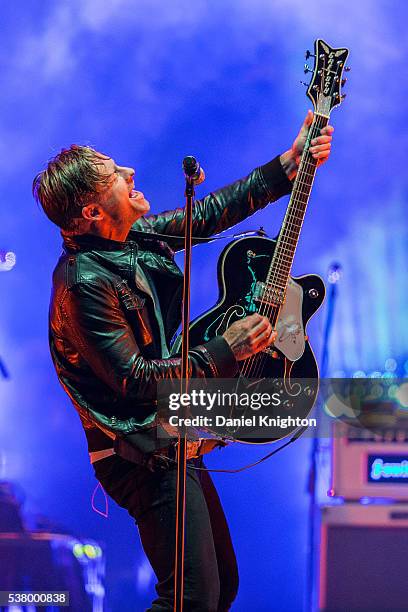 Musician Jon Foreman of Switchfoot performs on stage on opening night of the San Diego County Fair at Del Mar Fairgrounds on June 3, 2016 in Del Mar,...