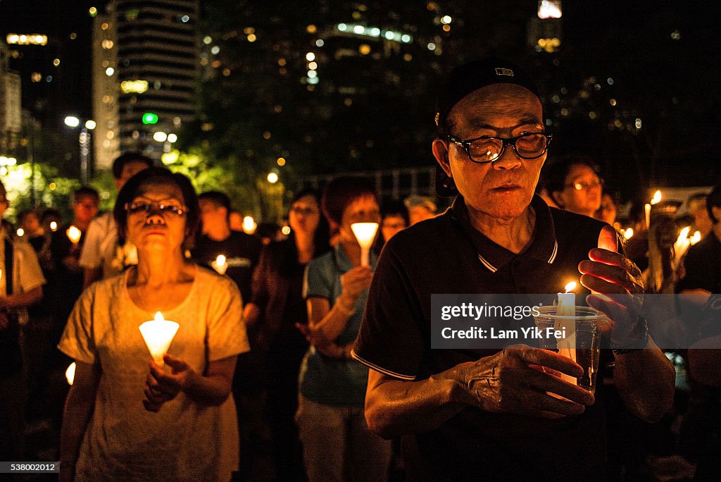 Hong Kong Remembers Tiananmen Massacre Anniversary