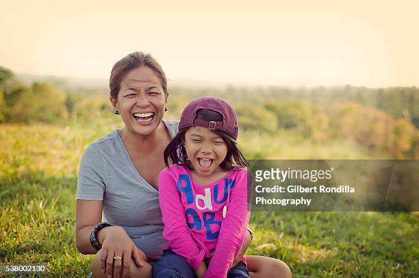 mother and daughter - philippines stock pictures, royalty-free photos & images