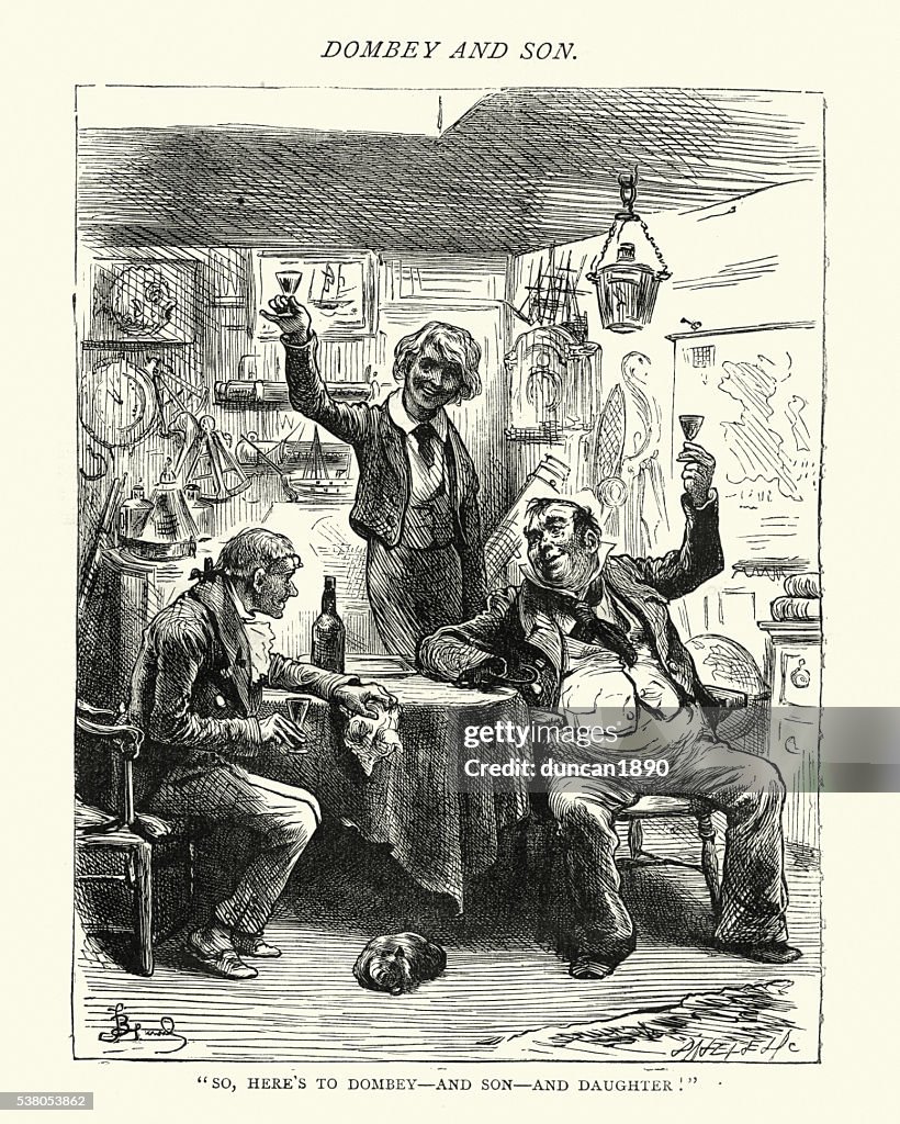 Dombey Dickenss Dombey And Son High-Res Vector Graphic - Getty Images