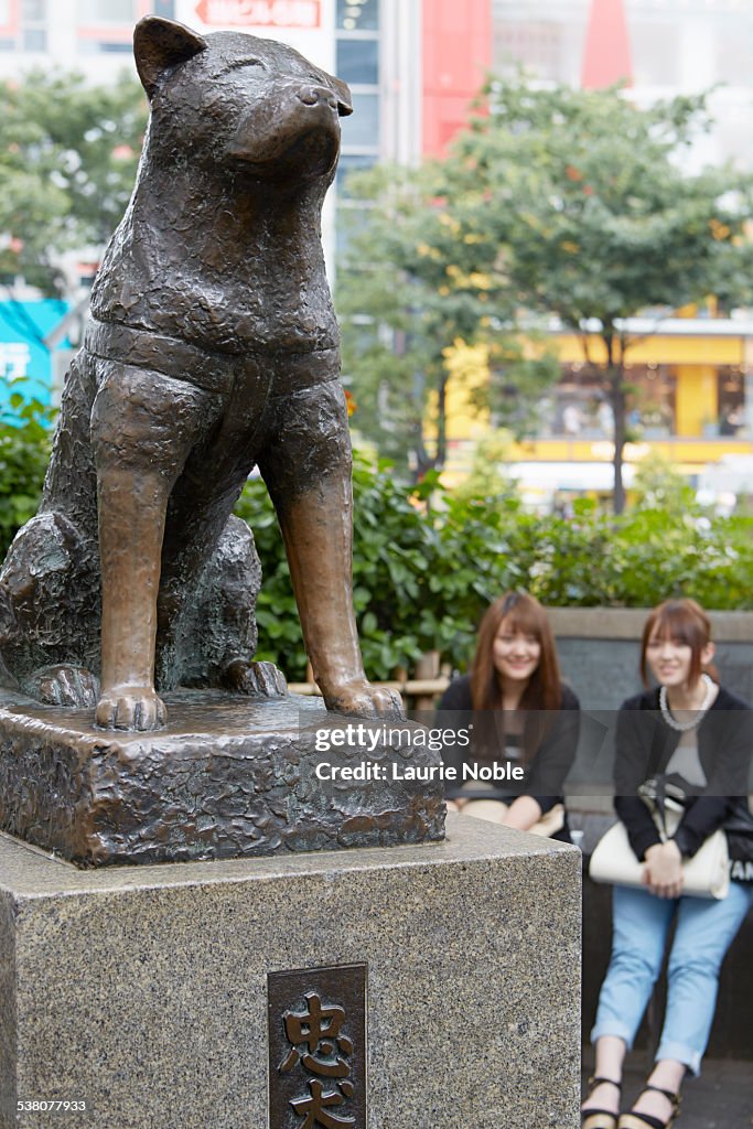 Statue of Hachiko, Shibuya, Tokyo, Japan