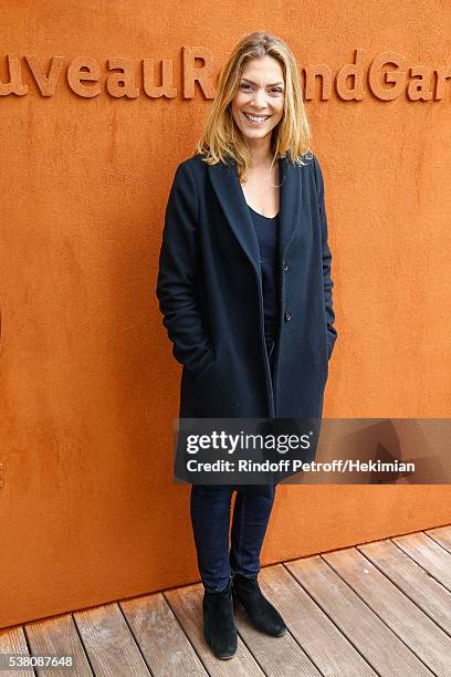 Judith El Zein attends the French Tennis Open Day Fourteen at Roland Garros on June 4, 2016 in Paris, France.