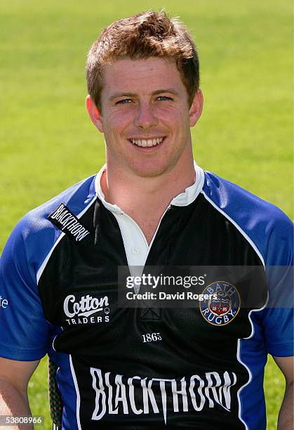 Andy Dunne pictured during the Bath photocall at The Recreation Ground on August 30 in Bath, England.