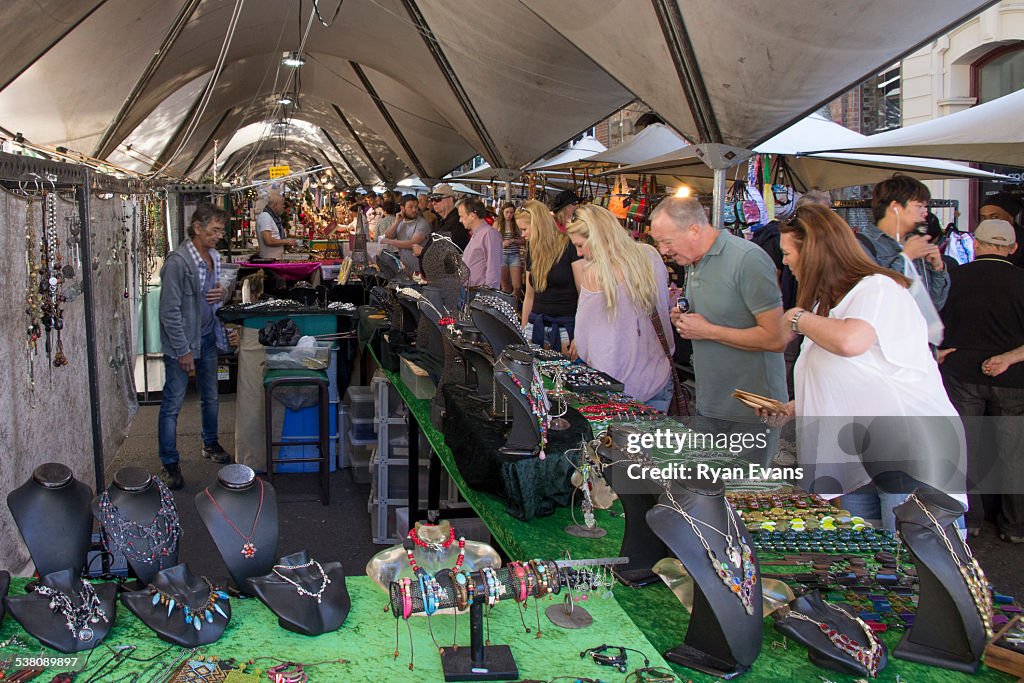 The Rocks Market in Sydney