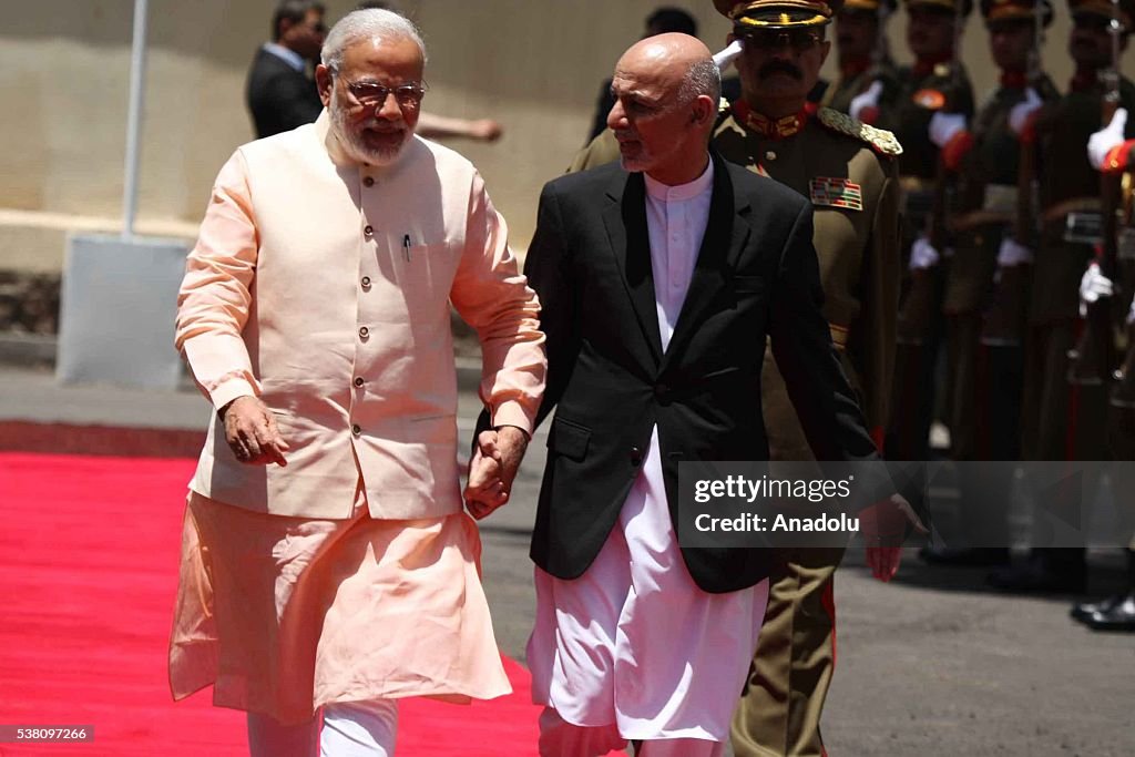 Indian Prime Minister Narendra Modi in Afghanistan