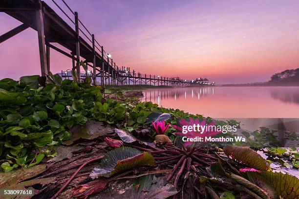 reservoir in thailand - hua hin stockfoto's en -beelden