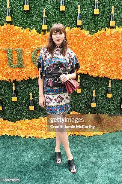 Natalie Suarez attends the Ninth Annual Veuve Clicquot Polo Classic at Liberty State Park on June 4, 2016 in Jersey City, New Jersey.