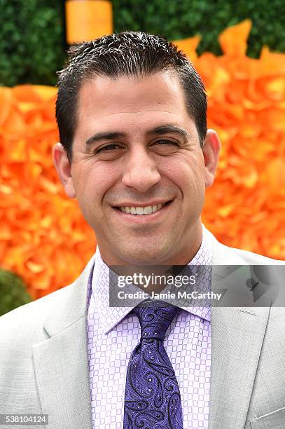 Tennis player Harry Cicma attends the Ninth Annual Veuve Clicquot Polo Classic at Liberty State Park on June 4, 2016 in Jersey City, New Jersey.