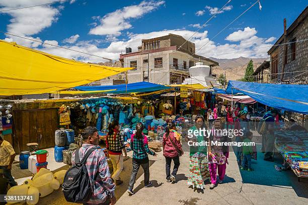 main bazar in the old city - jammu and kashmir stock pictures, royalty-free photos & images