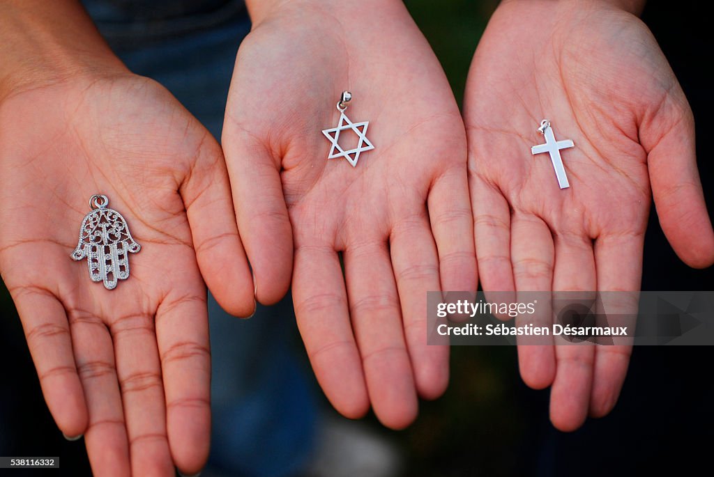 Symbols of the Three Monotheistic Religions