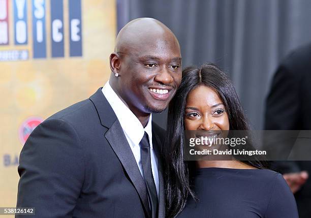 Professional boxer Antonio Tarver and Denise Tarver attend Spike TV's 'Guys Choice 2016' at Sony Pictures Studios on June 4, 2016 in Culver City,...