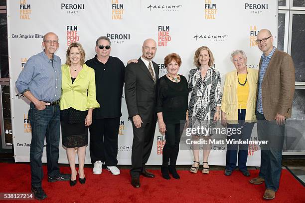 Cast and crew of Actors of Sound attend the premiere of "Actors of Sound" during the 2016 Los Angeles Film Festival at Arclight Cinemas Culver City...