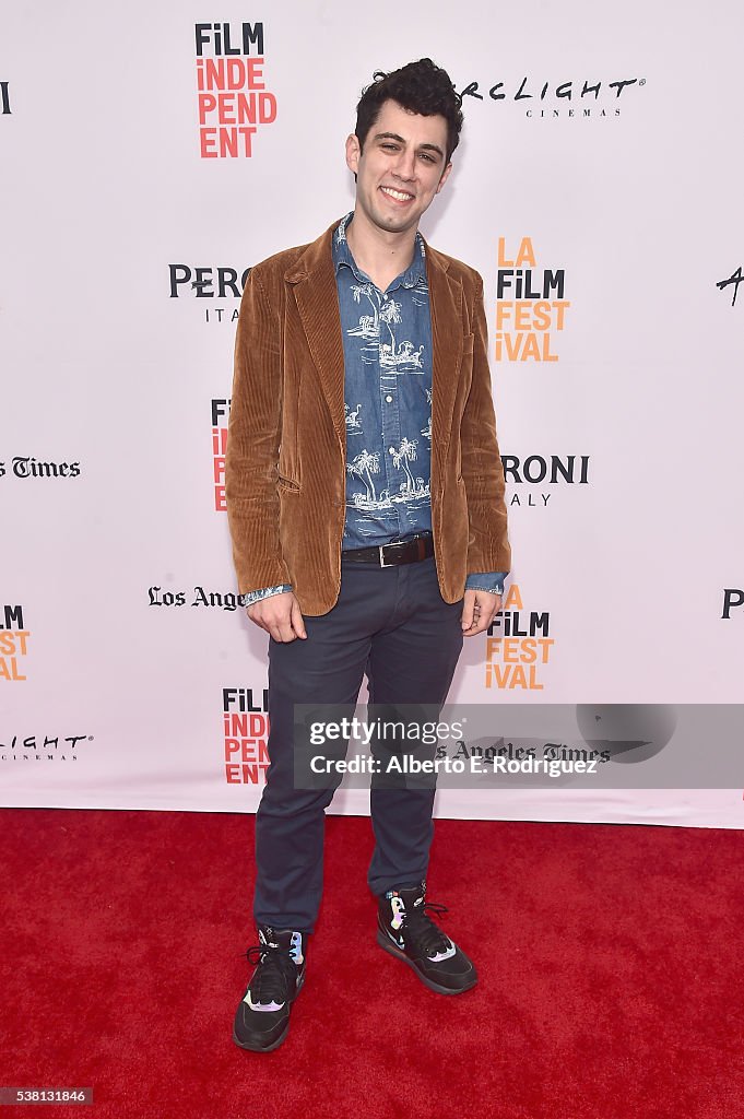 Director Jeremy Teicher attends the premiere of "Tracktown" during