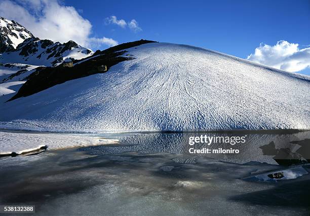 lake of suretta (ober surettasee) - miloniro fotografías e imágenes de stock