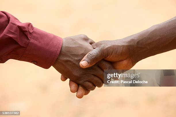 Africa Hand Shake Photos and Premium High Res Pictures - Getty Images