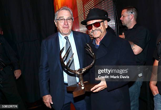 Honorees of the Guy Movie Hall of Fame: Casino Robert De Niro and Joe Pesci attend Spike TV's 10th Annual Guys Choice Awards at Sony Pictures Studios...