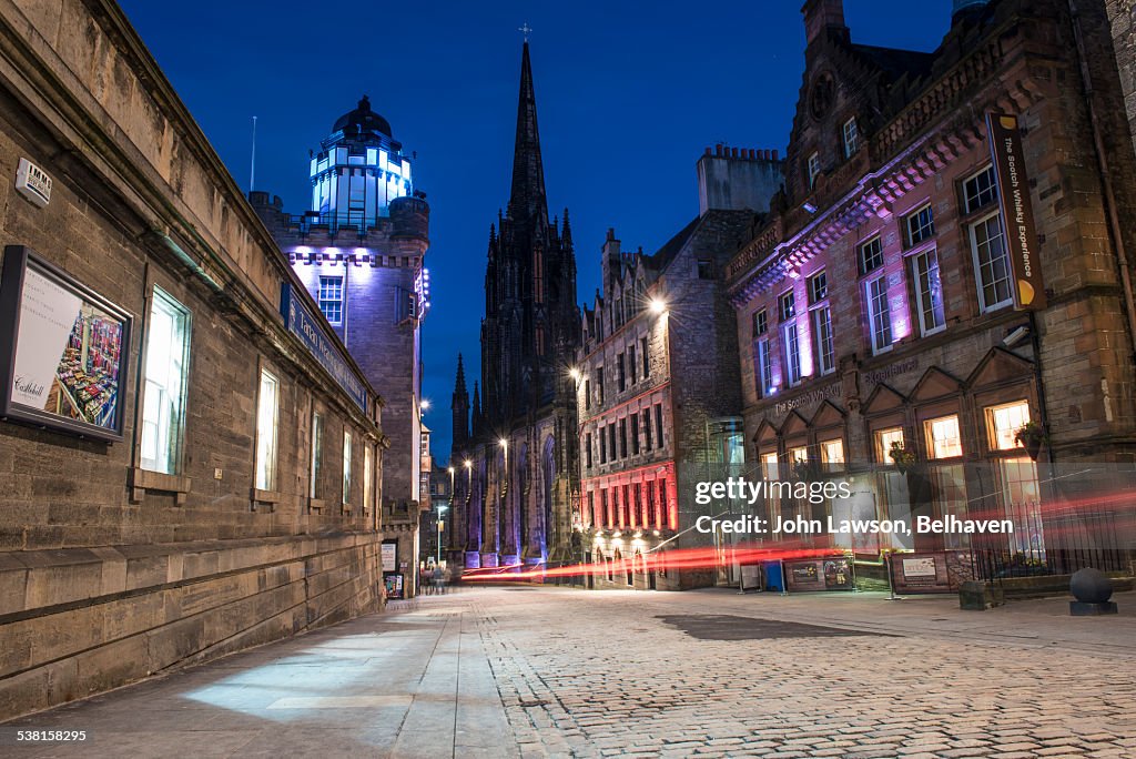 Castlehill and Camera Obscura, Edinburgh