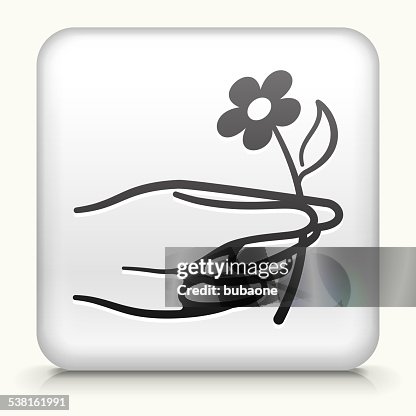 Square Button with Holding Square Button with Holding