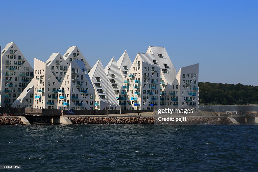 Isbjerget residental modern Housing in Aarhus, Denmark