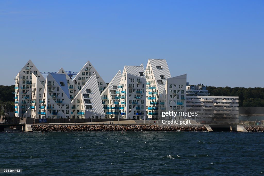 Isbjerget residental modern Housing in Aarhus, Denmark