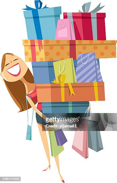 32 Luxury Shopping Mall Cartoon High Res Illustrations - Getty Images