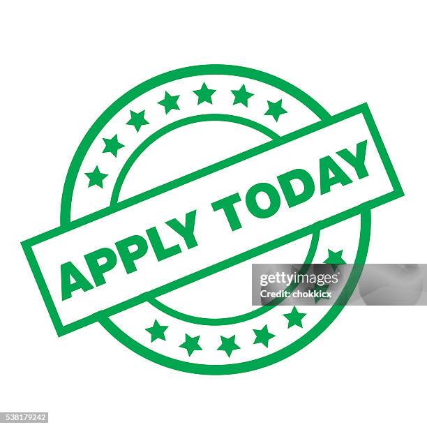 apply today - applying stock illustrations