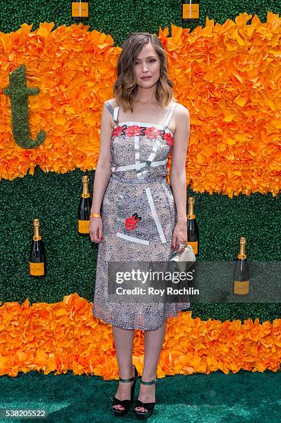 Actress Rose Byrne attends 9th Annual Veuve Clicquot Polo Classic at Liberty State Park on June 4, 2016 in Jersey City, New Jersey.