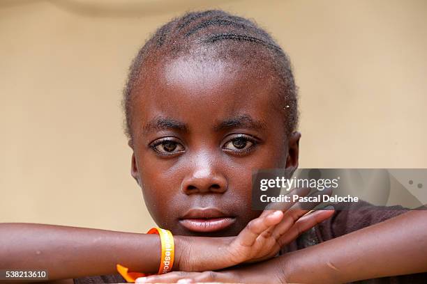 african girl. - congo stock-fotos und bilder