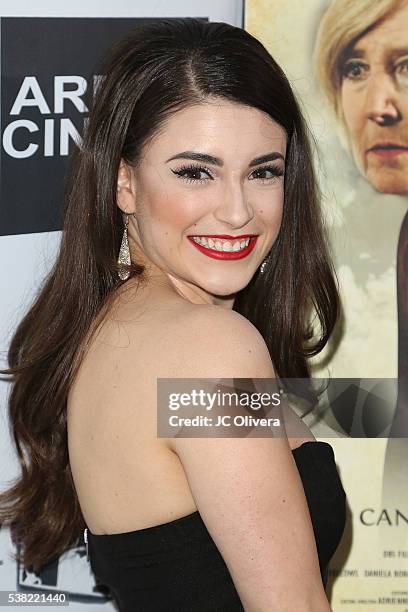 Actress Daniela Bobadilla attends the premiere of Indie Rights' 'Texas Heart' at Arena Cinema Hollywood on June 4, 2016 in Hollywood, California.