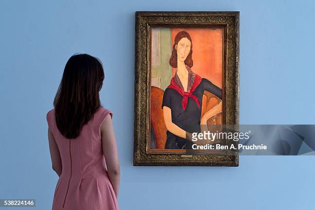 One of Finest Portraits by Amedeo Modigliani in Private Hands, Jeanne Hzbuterne , 1919 will be offered in Sotheby's Impressionist & Modern Art...