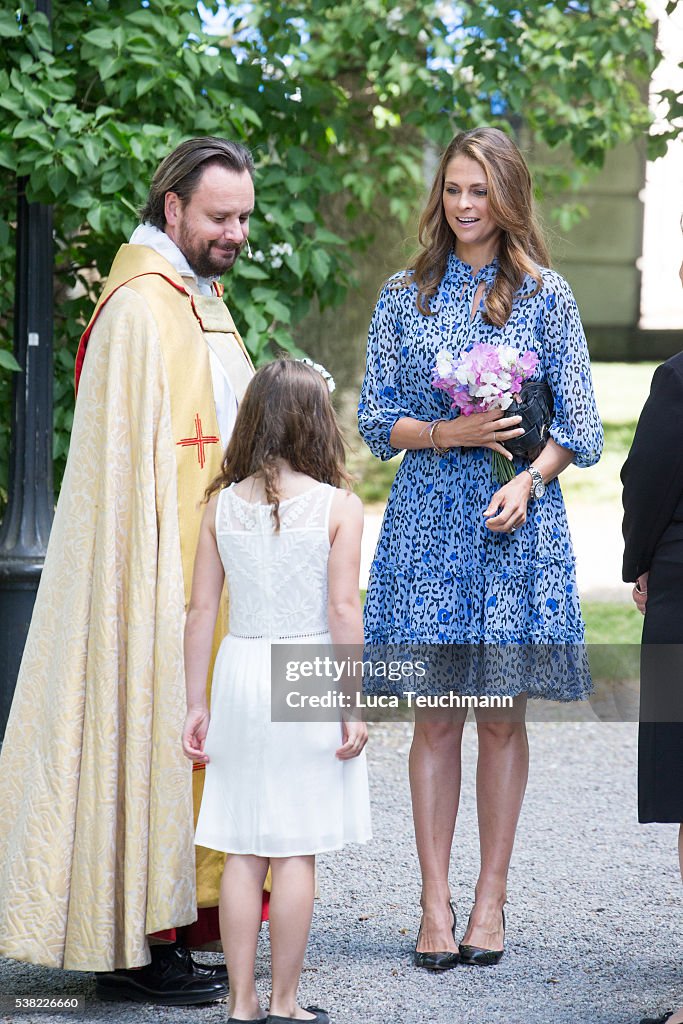 Princess Madeleine of Sweden Attends Jarvsomassan