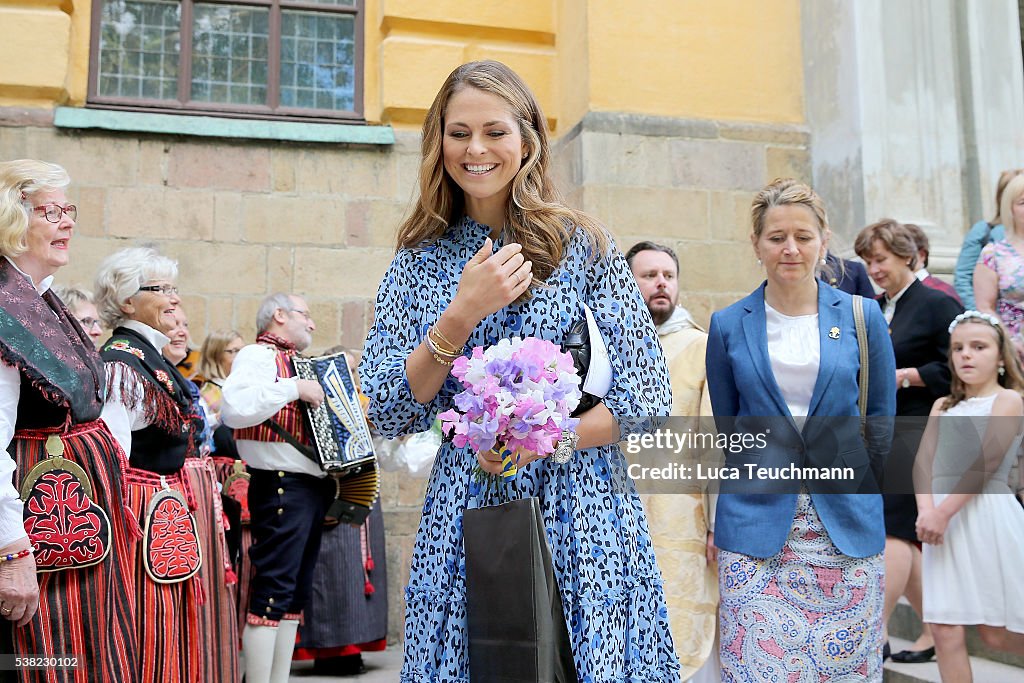 Princess Madeleine of Sweden Attends Jarvsomassan