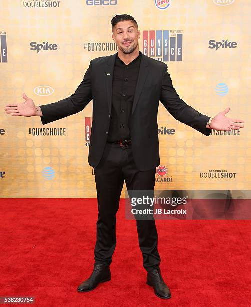 Brendan Schaub attends Spike TV's 'Guys Choice 2016' at Sony Pictures Studios on June 4, 2016 in Culver City, California.