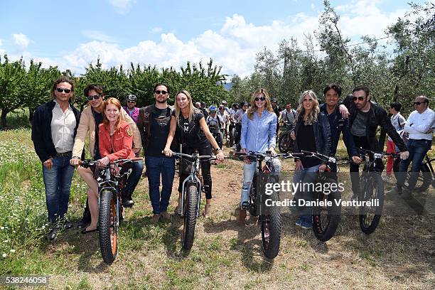 Manuele Malenotti, Gabriel Garko, Sarah Ferguson, Michele Malenotti, Lilly Becker, Elisabetta Pellini, Tiziana Rocca, Giulio Base and Brian...