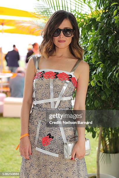 Rose Byrne attends the Ninth Annual Veuve Clicquot Polo Classic at Liberty State Park on June 4, 2016 in Jersey City, New Jersey.