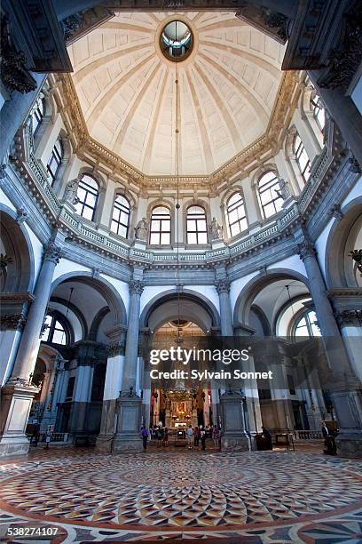 venice, santa maria della salute church - santa maria della salute stock pictures, royalty-free photos & images