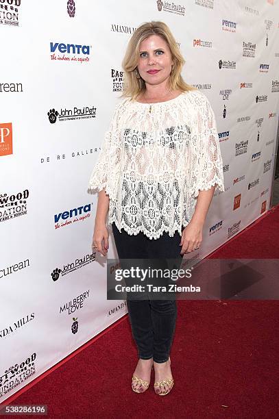 Actress Kerri Randles attends the 2nd Annual Art for Animals Fundraiser Evening For Eastwood Ranch Foundation at De Re Gallery on June 4, 2016 in...