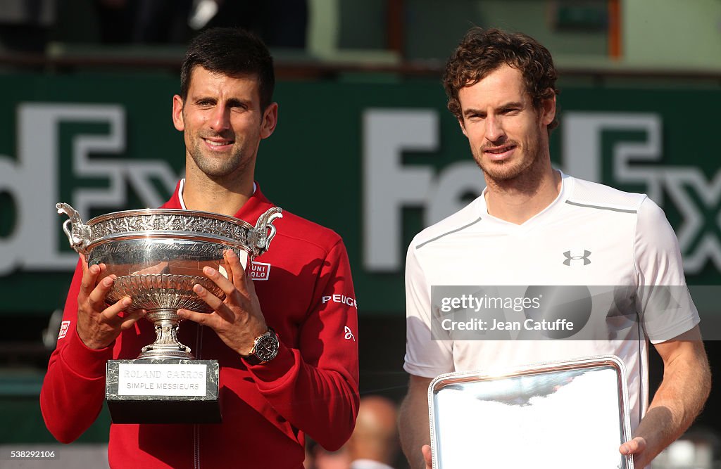 2016 French Open - Day Fifteen