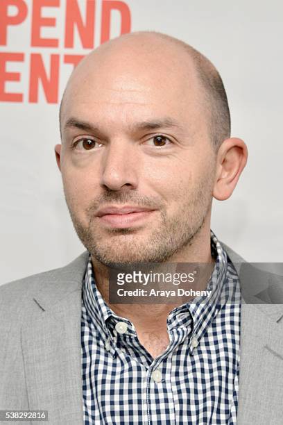 Actor Paul Scheer attends Coffee Talk: Actors during the 2016 Los Angeles Film Festival at The Culver Hotel on June 5, 2016 in Culver City,...