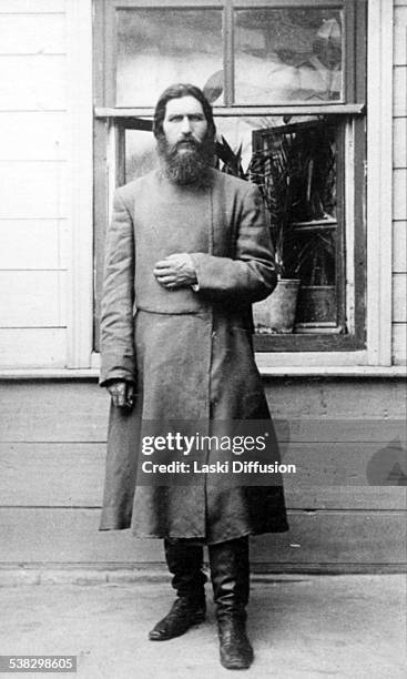 Russian mystic Grigori Rasputin , Russia circa 1905.