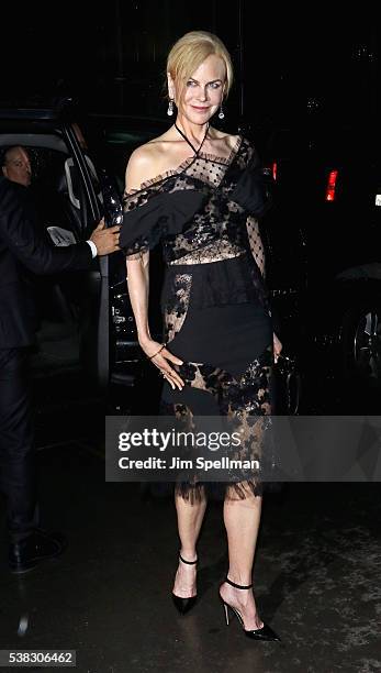 Actress Nicole Kidman attends the "Genius" New York premiere at Museum of Modern Art on June 5, 2016 in New York City.