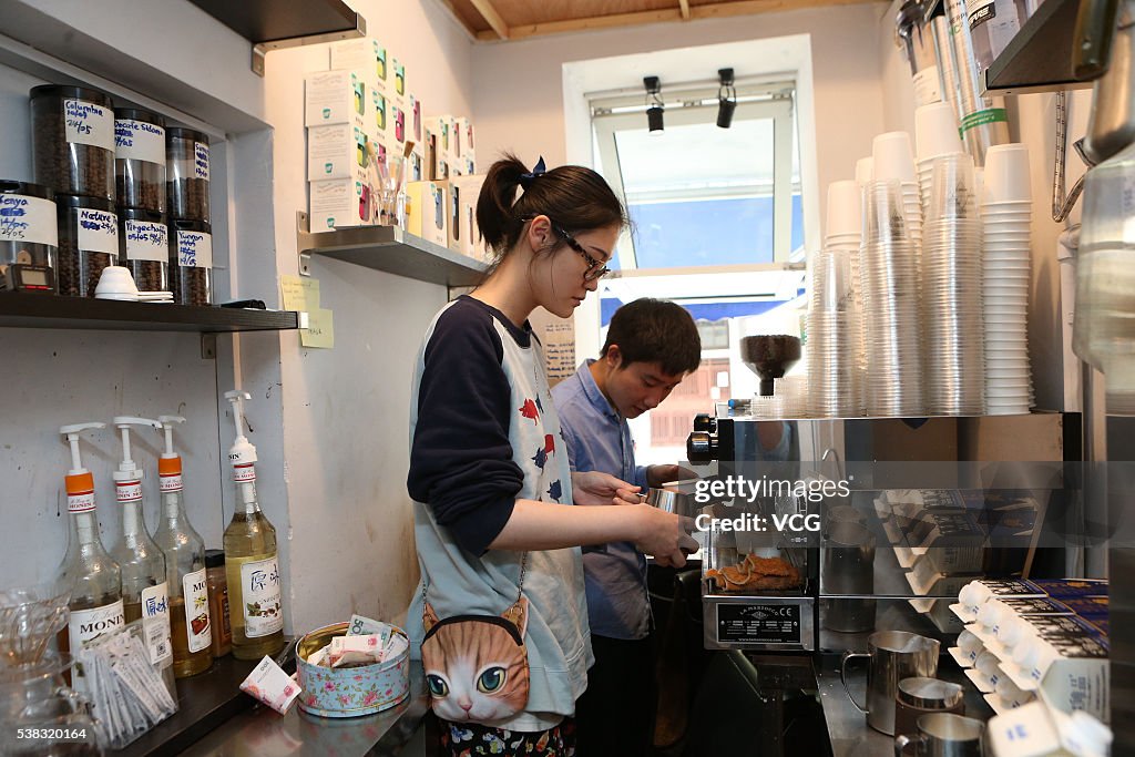 A 2-square-meter Cafe In Shanghai