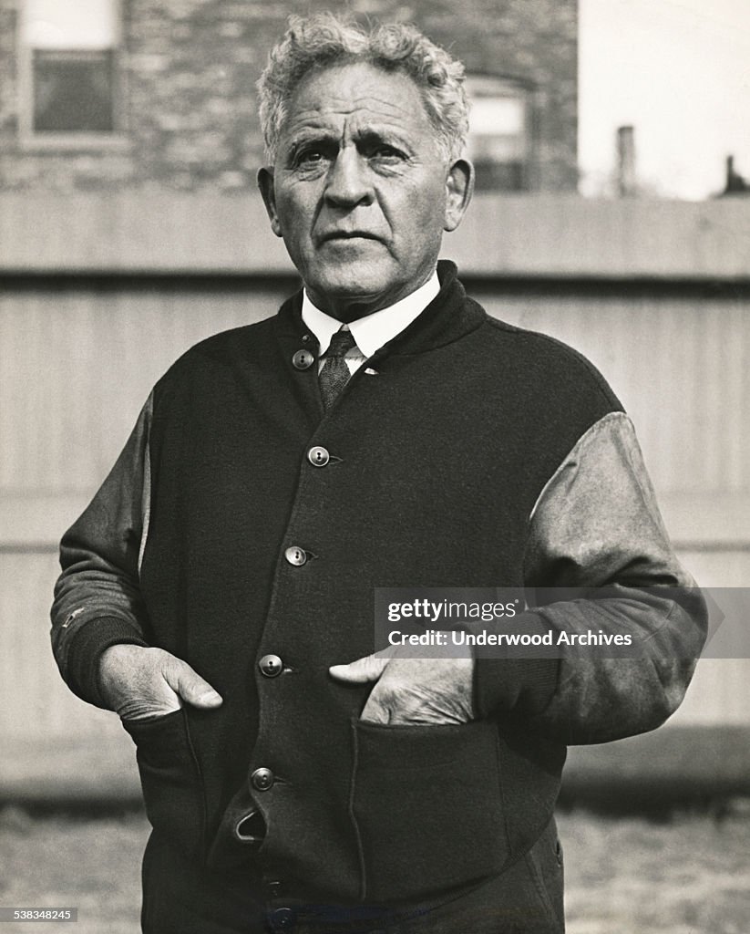 Football Coach Alonzo Stagg