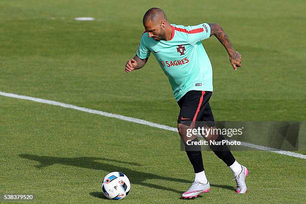 Portugals forward Ricardo Quaresma Portugal's National Team Training session in preparation for the Euro 2016 at FPF Cidade do Futebol on June 5,...