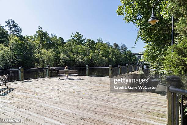 conway, sc river walk - conway south carolina stock pictures, royalty-free photos & images