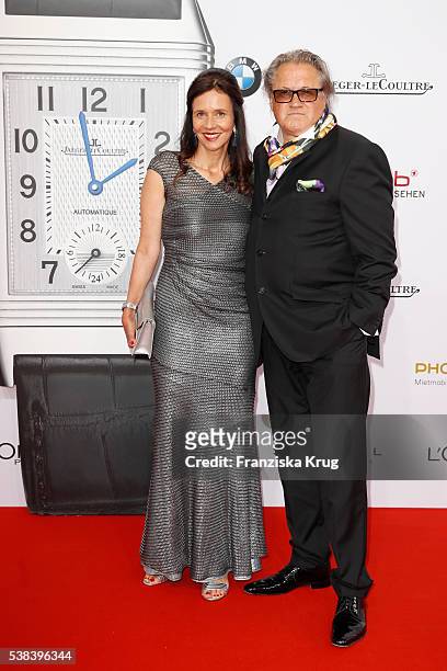 Michael Brandner and his wife Karin Brandner during the Lola German Film Award 2016 on May 27, 2016 in Berlin, Germany.