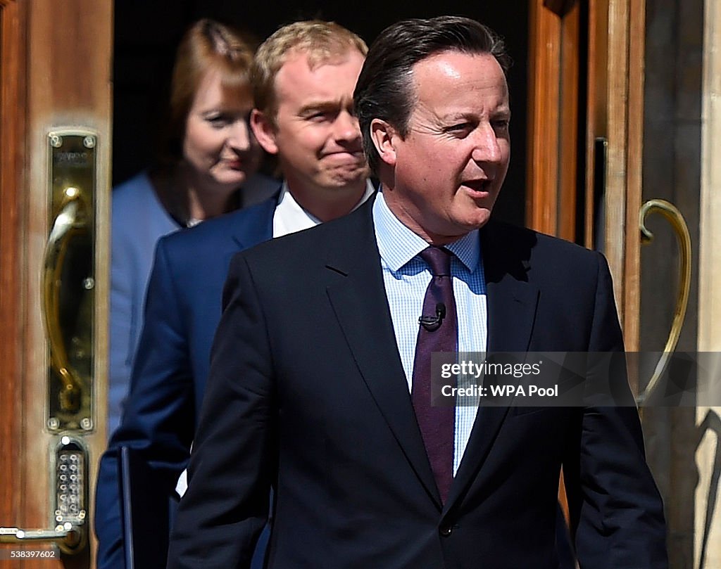 David Cameron Speaks For The Stronger In Campaign